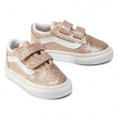

Vans Old Skool V VN0A38JN0GM1 Toddler Kids Brazilian Sand & White Shoes HS4954 (7T)