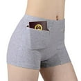 thumbnail image 2 of Women Underwear Safety Anti-theft Pants Cotton Large Size High Waist Soft Breathable Simple Briefs, 2 of 2