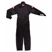 RaceQuip® 1959992RQP Pro-1 Driving Suit SFI 3.2A/1 - Black - Youth Small