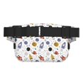 thumbnail image 3 of Fotbe Rocket Planets Cangurera Cuadrada con Estampado de Doble Capa, Bolsa de Cintura Ajustable Mini para Hombres y Mujeres, 3 of 9