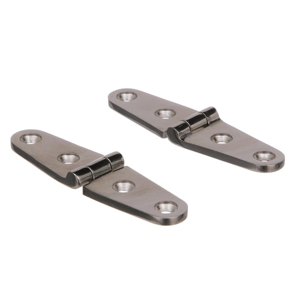 Seachoice Stainless Steel Strap Hinges, 1 Pair
