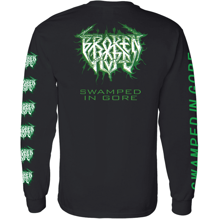 Broken Hope Swamped In Gore 30 Years Long Sleeve T-Shirt - Walmart.com