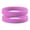Pink, variant on 2 Pcs Men Women Silicone Wristbands Solid Color Sports Bracelet Bangle Gift