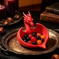 thumbnail image 6 of Dragon Shaped Decorative Tray 3D Printed Gothic Desktop Jewelry Storage Organizer Gothic Home Decor Catchall Key Holder Tray for Rings Earrings Entryway, 6 of 6