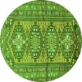 thumbnail image 1 of Ahgly Company Indoor Round Persian Green Traditional Area Rugs, 6' Round, 1 of 1