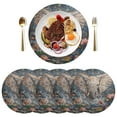 thumbnail image 3 of Elephant 4-Piece 15.4in Heat-Proof PVC Plate Mats, Easy Cut and Clean for Family Use, 3 of 7