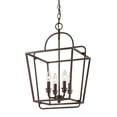 thumbnail image 5 of 3237-RBZ-Millennium Lighting-4 Light Pendant-22 Inches Tall and 15 Inches Wide-Rubbed Bronze Finish    -Traditional Installation, 5 of 5
