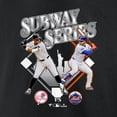 thumbnail image 4 of Men's Aaron Judge & Juan Soto Black New York Yankees vs. New York Mets 2025 Subway Series Matchup T-Shirt, 4 of 4