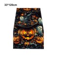 thumbnail image 4 of Transemion Easy Wash Table Runner Halloween Table Runner For Stain-Free Halloween Decor And Reusable. Easy 33*120cm, 4 of 6
