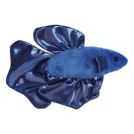 Aurora - Small Blue Mini Flopsie - 8 Finley Betta Fish - Adorable Stuffed Animal