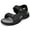 black, variant on Men Summer Sport Sandals Athletic Beach Water Hiking Shoes Comfort Breathable Casual Non-slip Indoor Outdoor Sandal