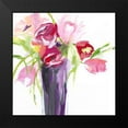 thumbnail image 2 of Pepe, Susan 20x20 Black Modern Framed Museum Art Print Titled - Bold Flowers I, 2 of 5