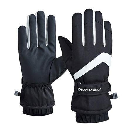 

Womens Work Gloves Warm Gloves Cotton Gloves Riding Gloves Utility Gloves Thin Womens Gloves Thickened cold warm winter touch screen padded outdoor riding ski windproof waterproof glove White L