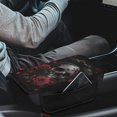 thumbnail image 3 of Chririnla Auto Center Console Cover Pad for Vehicle Interior, Washable Soft Car Center Console Cover for Van Auto Armrest Cover, Skull with Roses & Crows Gothic Pattern, 3 of 6