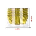 thumbnail image 2 of chidgrass 100Pcs Proof Baking Paper Cases Aluminum Foil Muffin Cups Cake Cupcake Liners for Wedding Party Golden, 2 of 6