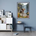 thumbnail image 7 of Diamond Art Kit for Adults, Dog Waterfall Rainbow Flowers Garden Diamond Painting for Adults Beginners, 5D DIY Diamond Art Painting Kits, Colorful Diamond Painting Craft for Home Decor 12x16, 7 of 7