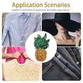 thumbnail image 3 of NUOLUX Parches Para Sombreros Duraderos Y Versátiles Con Bordado Y Lentejuelas Multicolor, 3 of 6