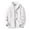 White, variant on Womens Fall Jacket Solid Zipper Sherpa Oversize Long Sleeve Stand Collar Warm Plush Lightweight Outerwear