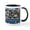 White/Black Inside, variant on CafePress - Oceanside Harbor Mug - 11 oz Ceramic Mug - Novelty Coffee Tea Cup