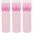 thumbnail image 1 of 3pcs Root Comb Applicator Bottle Hair Oil Applicator Bottle Hair Dye Comb Bottle, 1 of 3