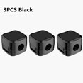 thumbnail image 1 of 1/3/6PCS Magnetic Cable Clips Cable Smooth Adjustable Cord Holder Under Desk Cable Management Wire Keeper Cable Organizer Holder 3PCS Black, 1 of 6