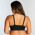 thumbnail image 2 of Cosabella Women's Never Say Never Curvy Sweetie Bralette in Black, 2 of 3