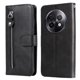 thumbnail image 1 of Estuche de Cuero PU con Cierre para Realme 13 Plus 5G , Funda Protectora con Billetera y Correa, 1 of 5