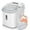 White, variant on EUHOMY Countertop Ice Maker 26 lbs/Day Portable Self-Cleaning, 9 Bullet Ice in 6 Min, Silver