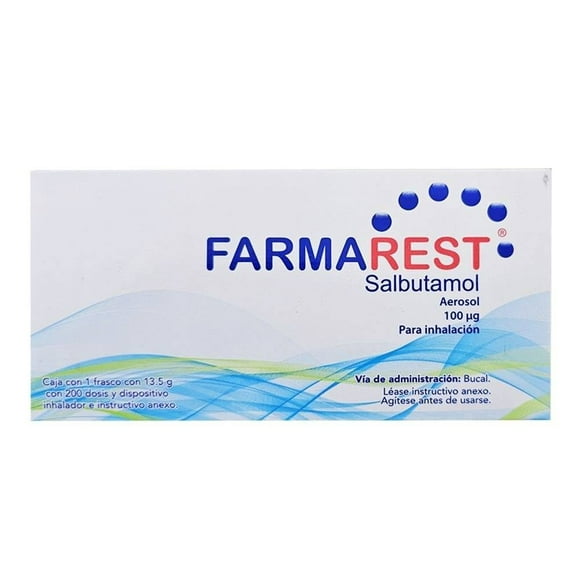 Farmarest aerosol para inhalación bucal 13.5 g