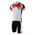 thumbnail image 2 of Chaqueta ciclismo Hombres transpirable de secado rápido cómodo Jersey de manga corta + Shorts rellen Lixada Chaqueta ciclismo, 2 of 7