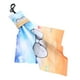 thumbnail image 2 of Paños para limpiar gafas, paños para limpiar lentes, limpiador de gafas, paños de fibra para limpiar lentes, toallitas con funda y mosquetón., 2 of 7