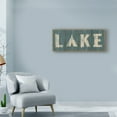thumbnail image 3 of Trademark Fine Art 'Lake Lodge V Blue' Canvas Art by Sue Schlabach, 3 of 3