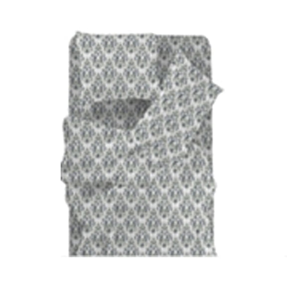 RUVANTI Flannel Sheets Twin XL Size - 100% Cotton Brushed Bed Sheet Sets - Deep Pockets 16 Inches (fits up to 18") - All Seasons Breathable & Super Soft - Warm & Cozy - 3 Pcs - Damask