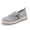 Gray, variant on Rexoro Women's Slip-On Flats Breathable Knit Lightweight Comfortable Daily Casual Walking Shoes Navy 8