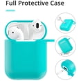 thumbnail image 2 of Estuche para Airpods - Funda protectora para Air Pods a prueba de caídas, piel de silicona, con lindo llavero / correa para Airpods de bola de piel BANYUO  Hogar, 2 of 7