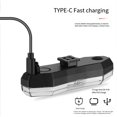 thumbnail image 5 of Télécommande Sans Fil Clignotant Feu Arrière Charge USB Étanche Cyclisme de Nuit Avertissement de Conduite, 5 of 5