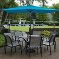 thumbnail image 3 of ACEGOSES 10 x 6.5ft Patio Umbrella with 6 Ribs Tilt and Crank Sunshade Canopy for Garden,Yard,Lake Blue, 3 of 8