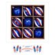 thumbnail image 4 of Independence Day 6CM 9pcs Box Set Electroplating Hand Drawn Red White Blue Day Decoration Decoration, 4 of 9