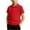 Red., variant on CQONEPT Boys Henley Short Sleeve Shirt Summer Cotton Collared T Shirt Toddler Casual School Uniform Dress Shirts Light Blue M