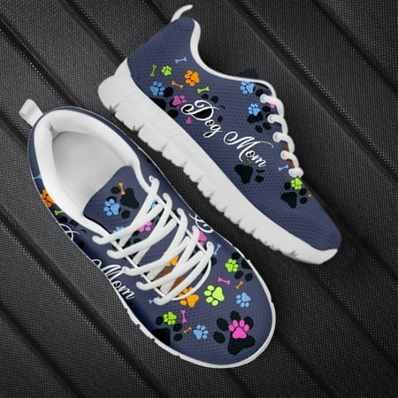 

Dog Paw Printed Fashion Women s Shoes Flats Casual Sneakers Summer Female Air Mesh Comfortable Walking Shoes Woman