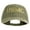 Khaki, variant on USMC Letter Embroidered Washed Solid Pigment Dyed Cotton Twill Brass Buckle Cap - Red OSFM