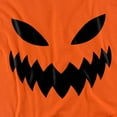 thumbnail image 3 of Popfunk Halloween Jack-O-Lantern Costume Kids T Shirt for Youth Boys and Girls, Orange, Medium, 3 of 3