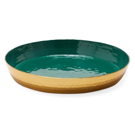 MoDRN Glam Green Decorative Tray