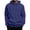 06#Navy, variant on Mens Versatile Solid Fleece Hooded Top, Kangaroo Pocket Drawstring Pullover, Outdoor Gym Walking Sweatshirt Orange XL