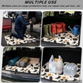 thumbnail image 3 of HUISEFOR Halloween Black Crows Car Trunk Mat 29" x 39" Scratchproof All Weather Trunk Protection Cargo Liner Non-Slip Easy Installation Universal for Cars SUV, 3 of 7