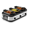 thumbnail image 4 of TRU Triple Slow Cooker with Locking Lids, 4 of 9