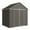 Charcoal, variant on Ezee Shed Steel Storage 10 X 8 Ft. Galvanized Extra High Gable