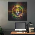 thumbnail image 5 of Luxe Metal Art 'Cardano Better Than Gold' by Epic Portfolio Metal Wall Art, 36"x36", 5 of 9