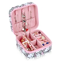 Fast Forward Sanrio Hello Kitty Jewelry Box for Women | Multiple Compartment Jewelry Organizer and Storage Jewelry Holder Gift Box | Jewelry Travel Case with Zipper