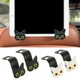 thumbnail image 3 of 2PCS Cartoon Cute Cat Car Headrest Hook Back Seat Organizer Holder Auto Fastene, 3 of 8